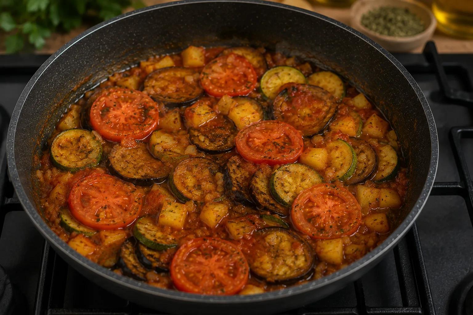 پخت نهایی خوراک