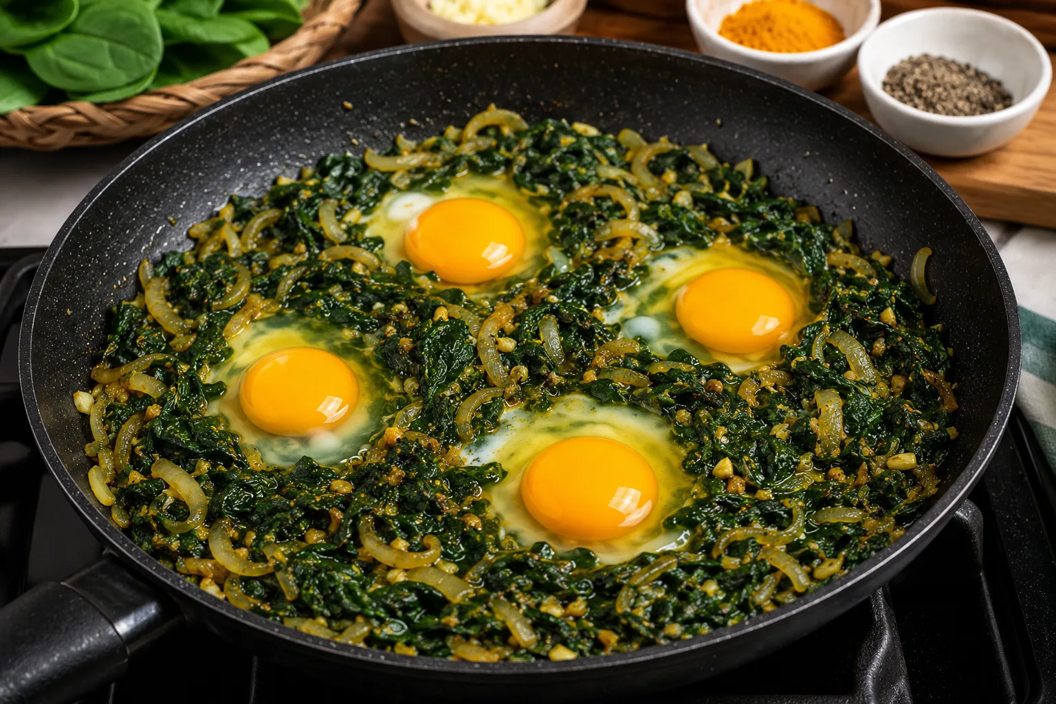 اضافه کردن تخم مرغ
