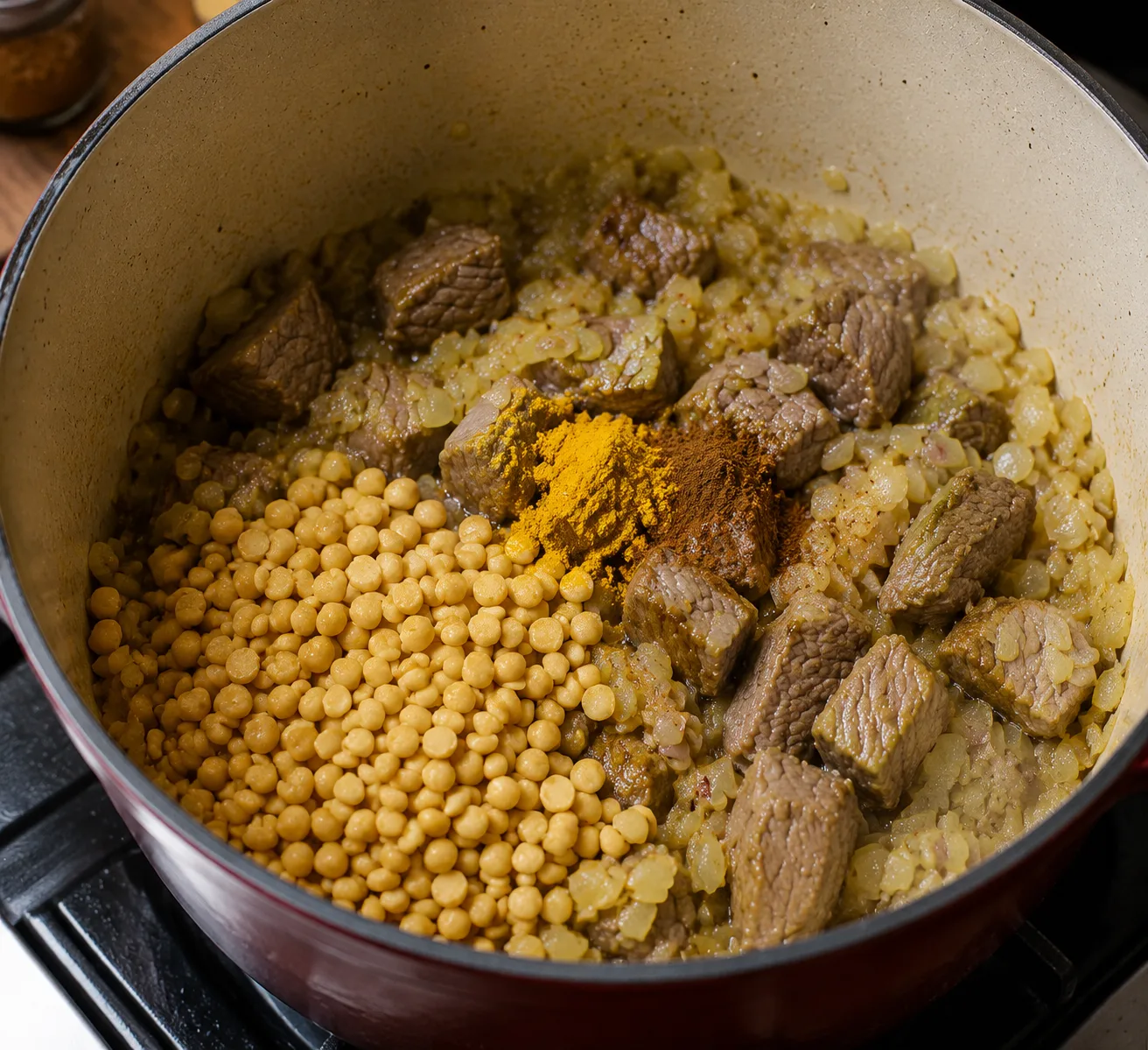 آماده کردن پایه خورشت