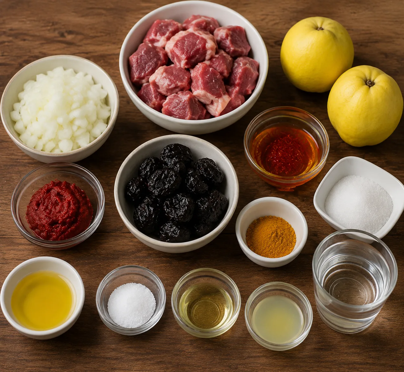 مواد لازم برای تهیه خورشت به