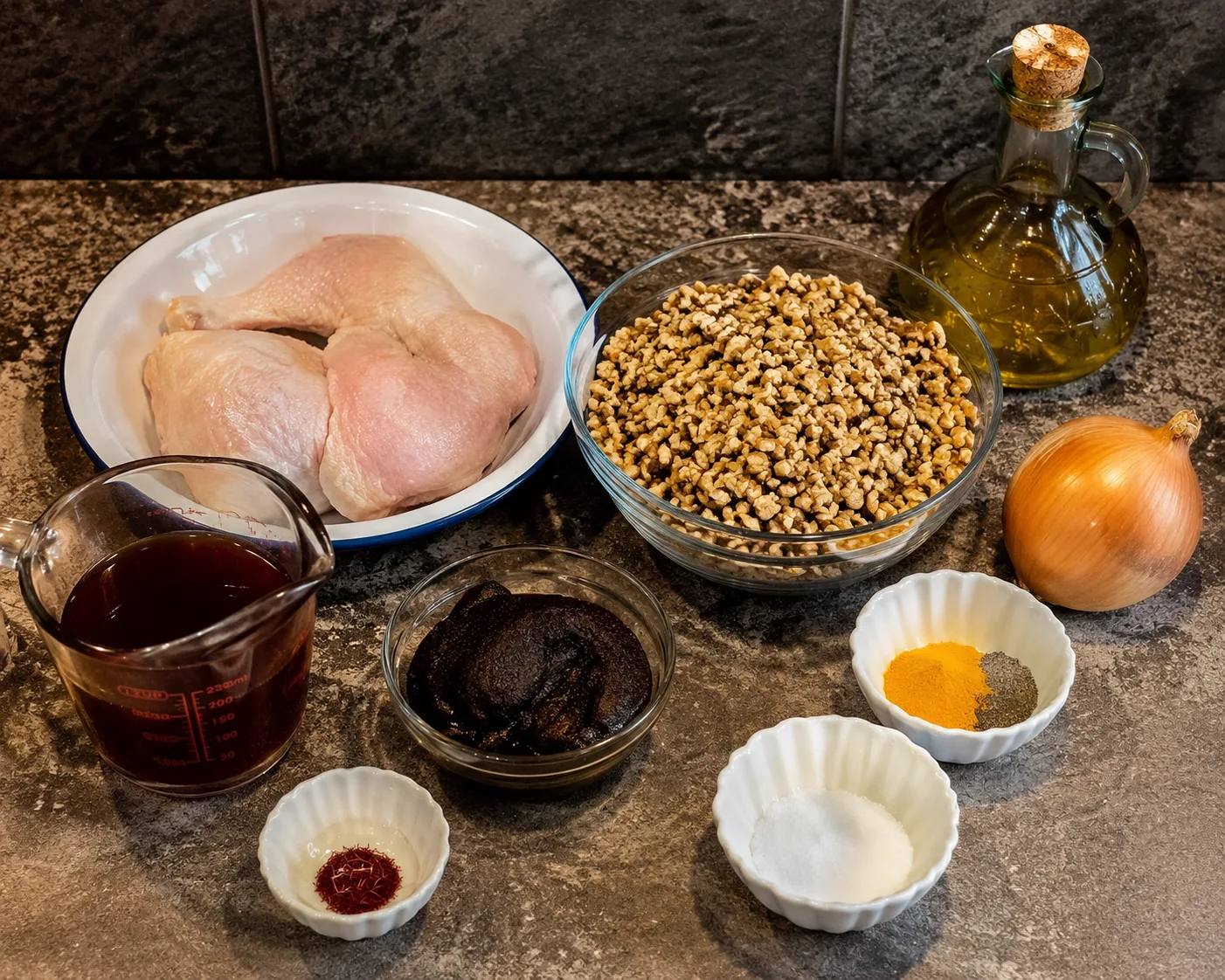 مواد لازم خورشت فسنجان