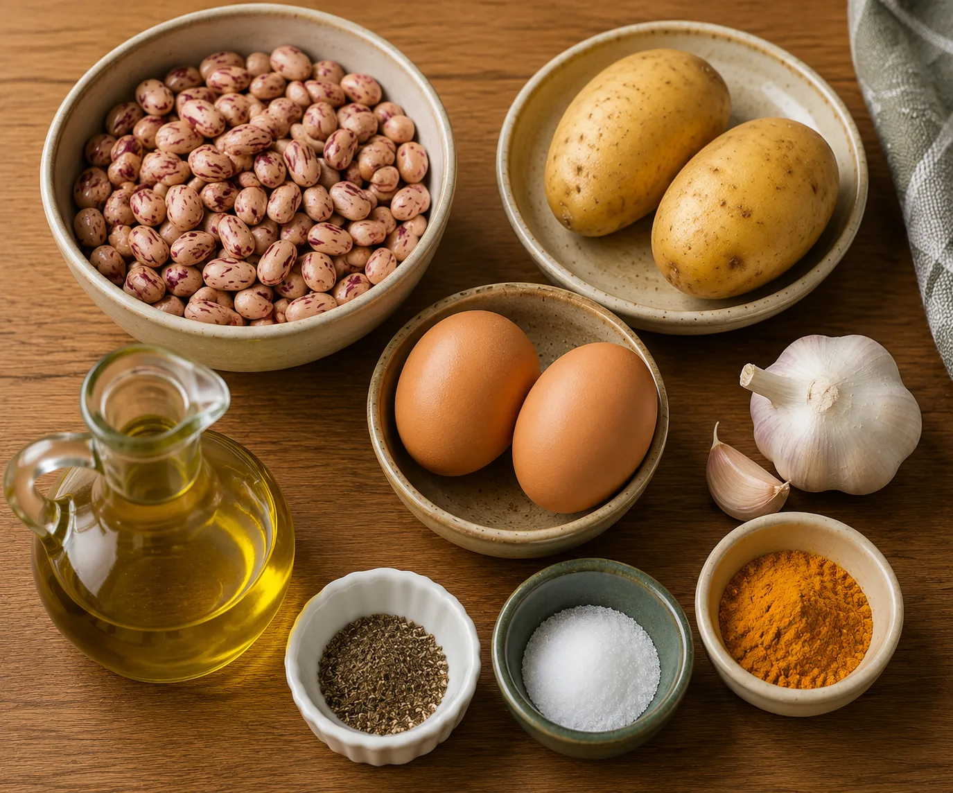 مواد لازم کتلت لوبیا