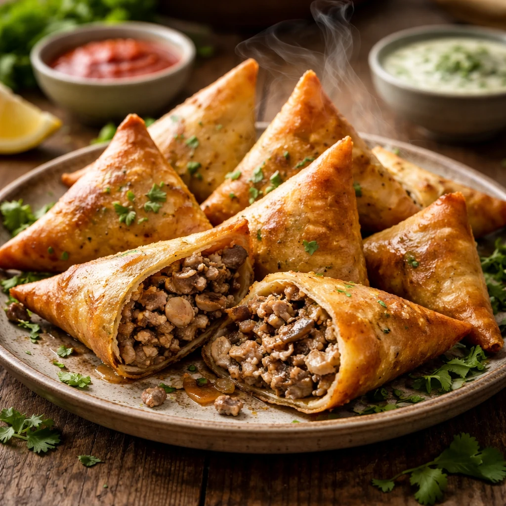 sambose gharch va gosht