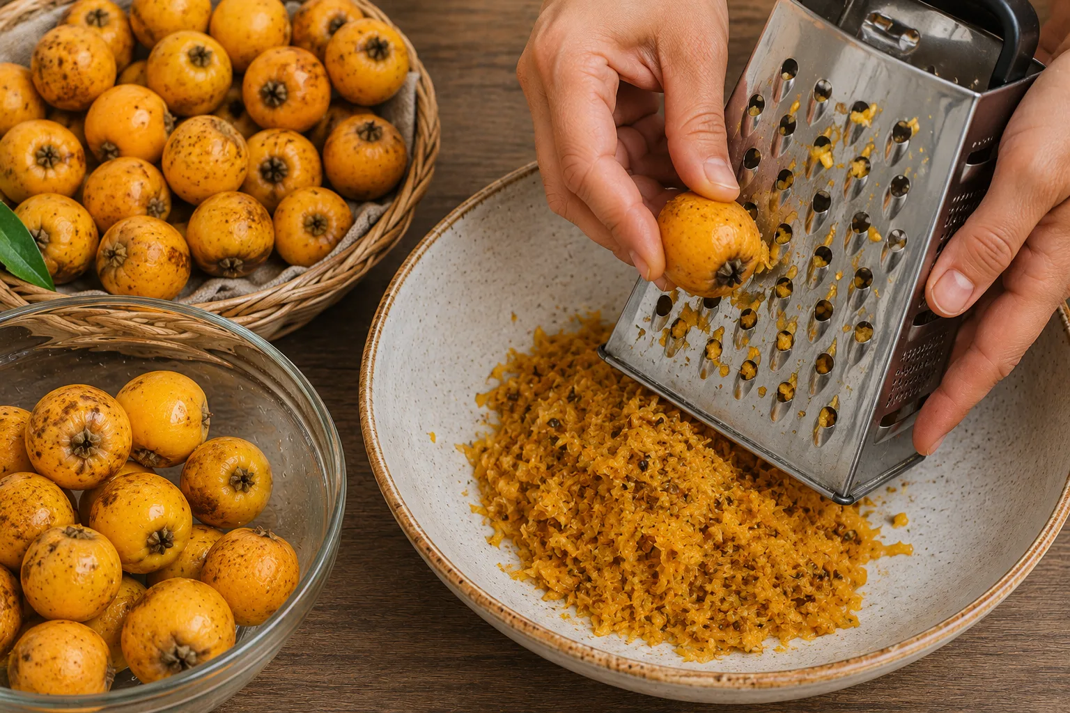 شستن و آماده‌سازی ازگیل