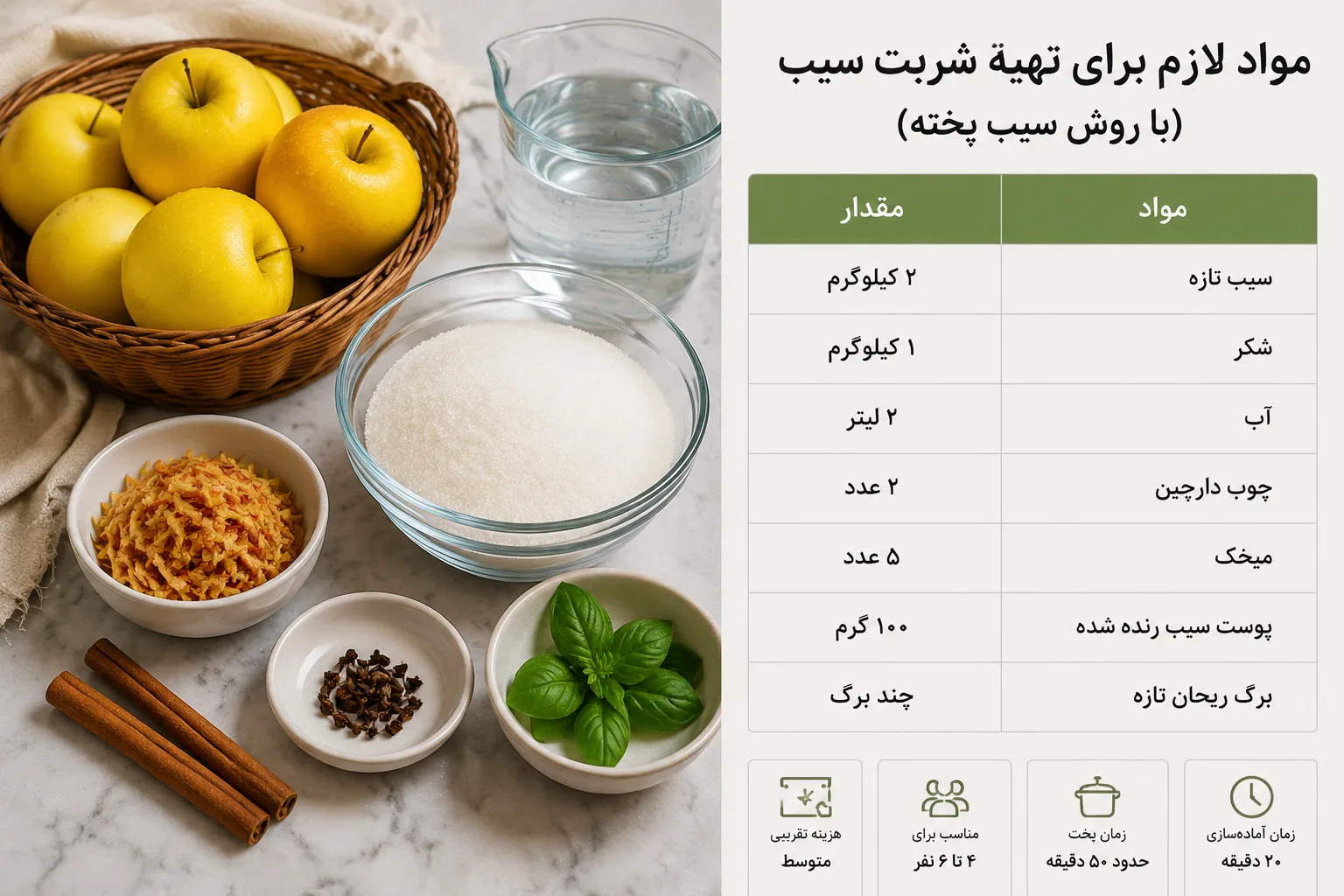 مواد لازم