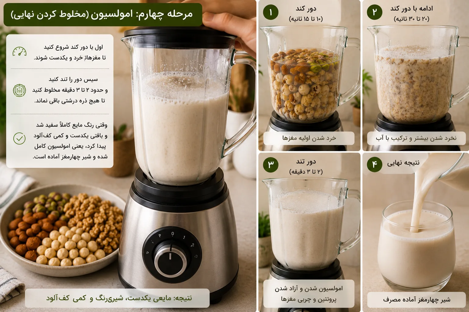 مخلوط کردن نهایی