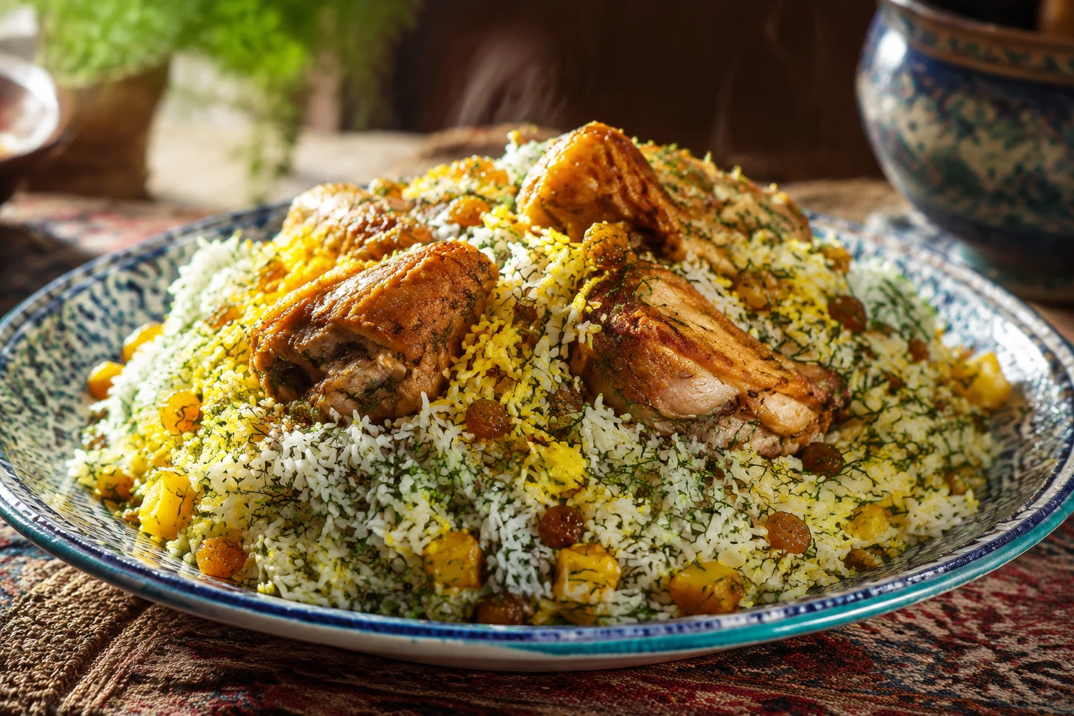 سیب پلو کرمانشاهی