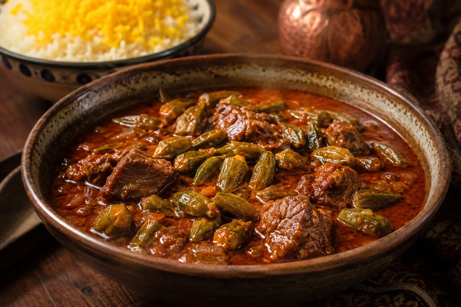 خورش بامیه عربی