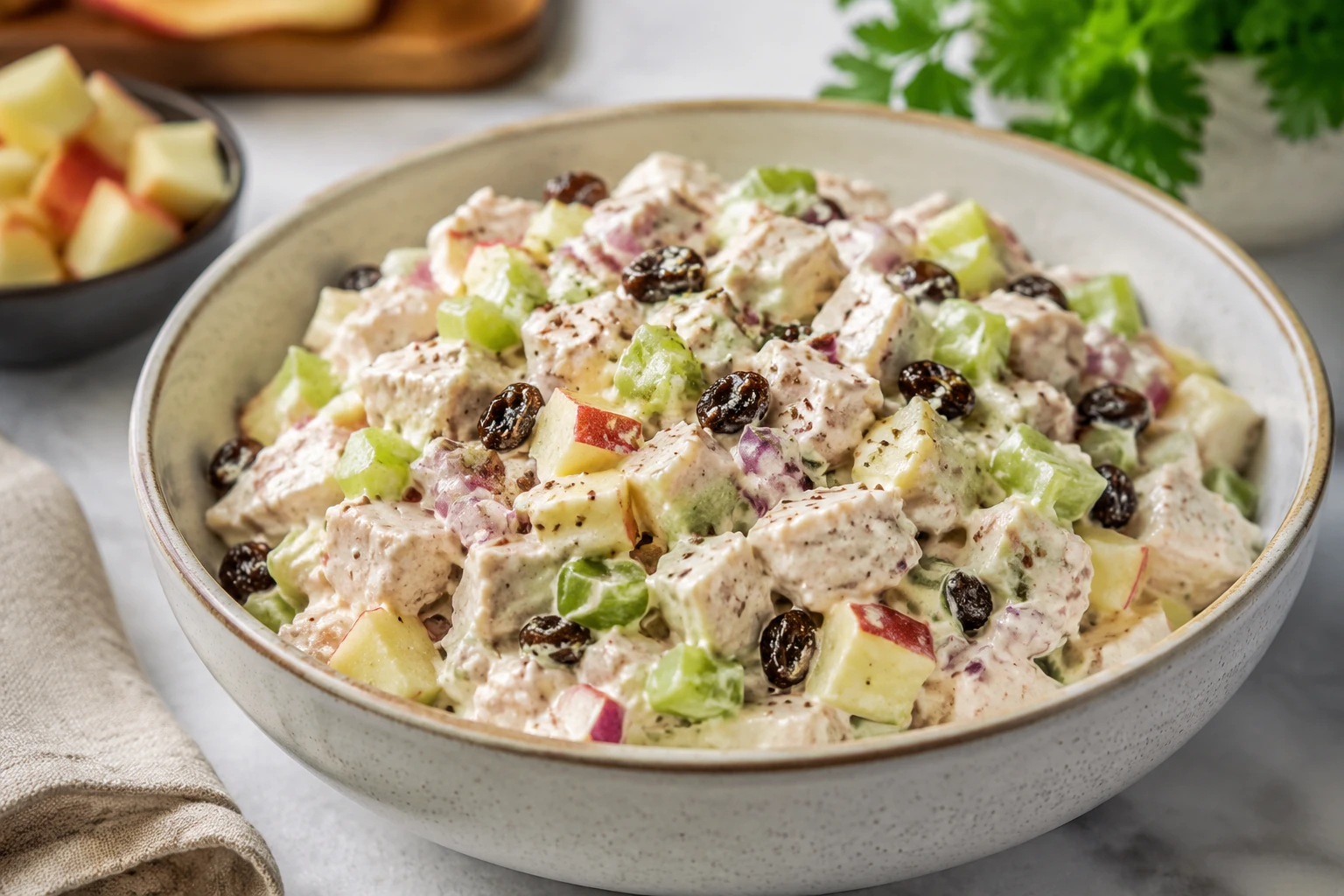 سالاد مرغ چربی سوز با پروماست