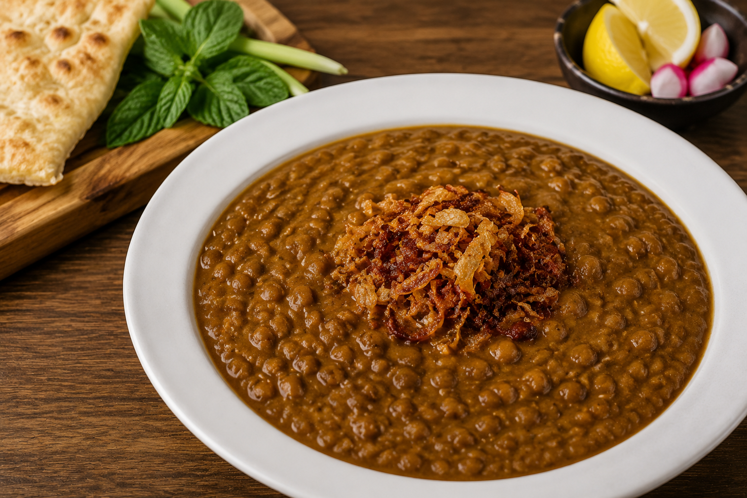 عدسی بدون رب لعابدار و مقوی
