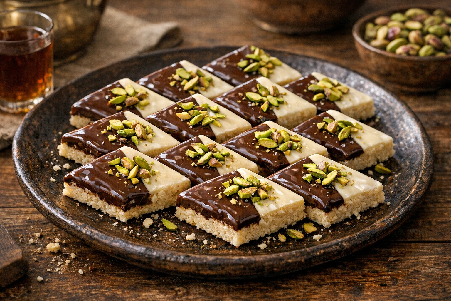 پشتوک شکلاتی