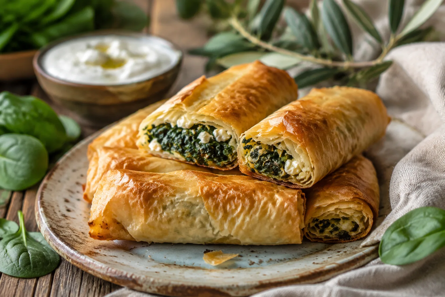 اسپاناکوپیتا یونانی