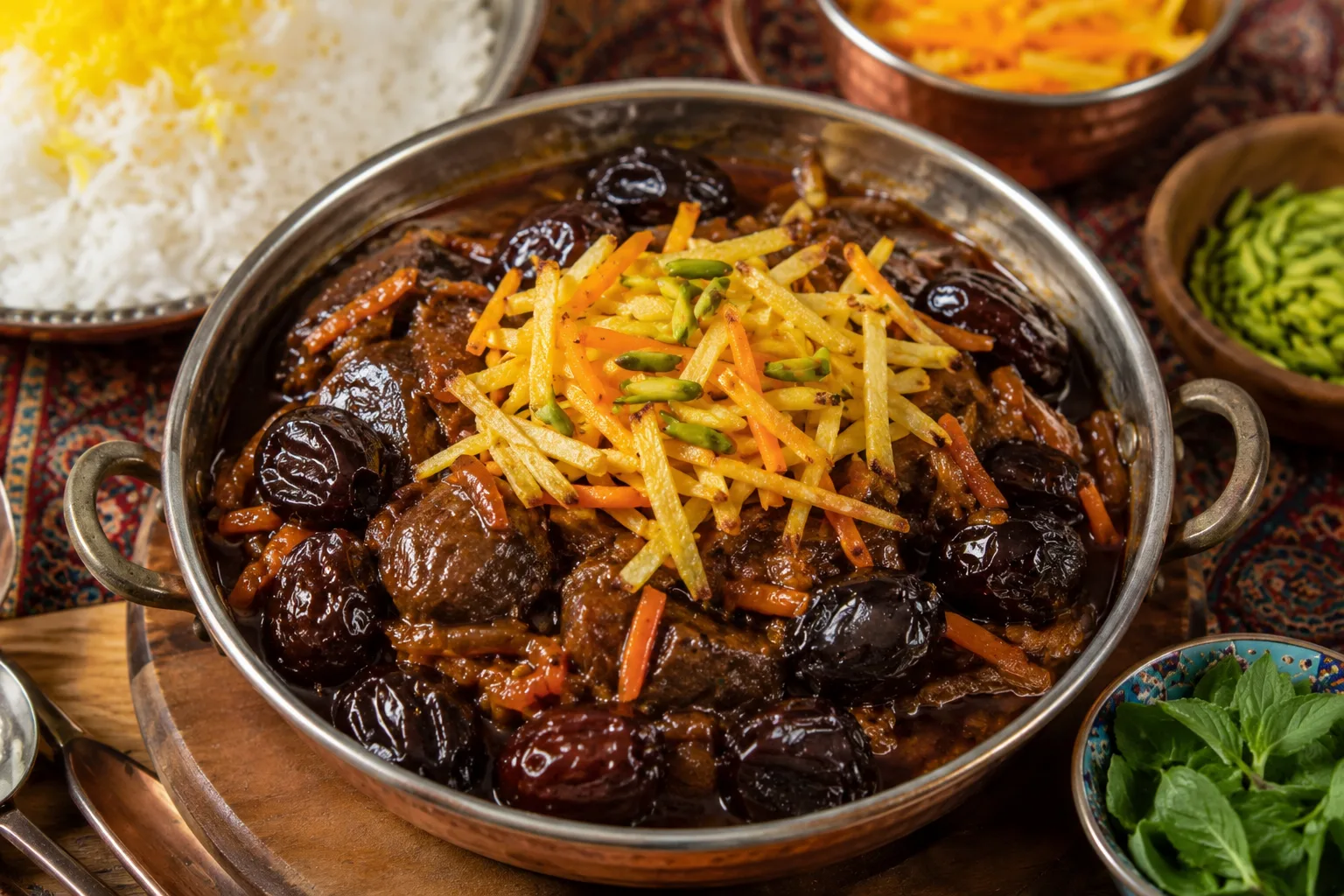 خورشت آلو بخارا