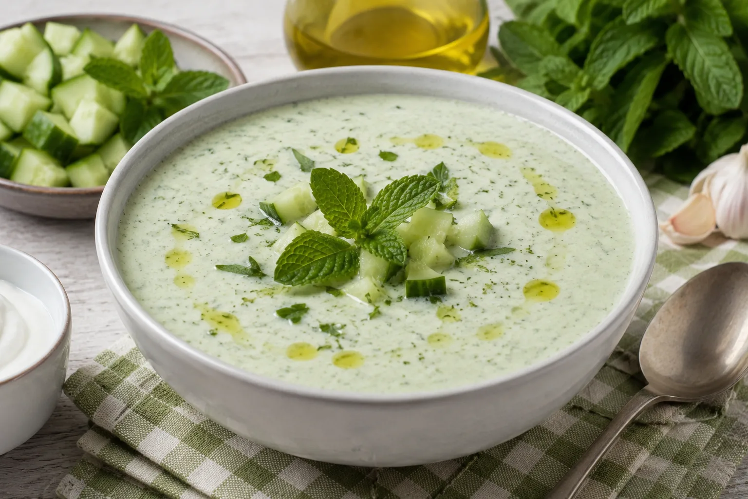 سوپ سرد تابستانی