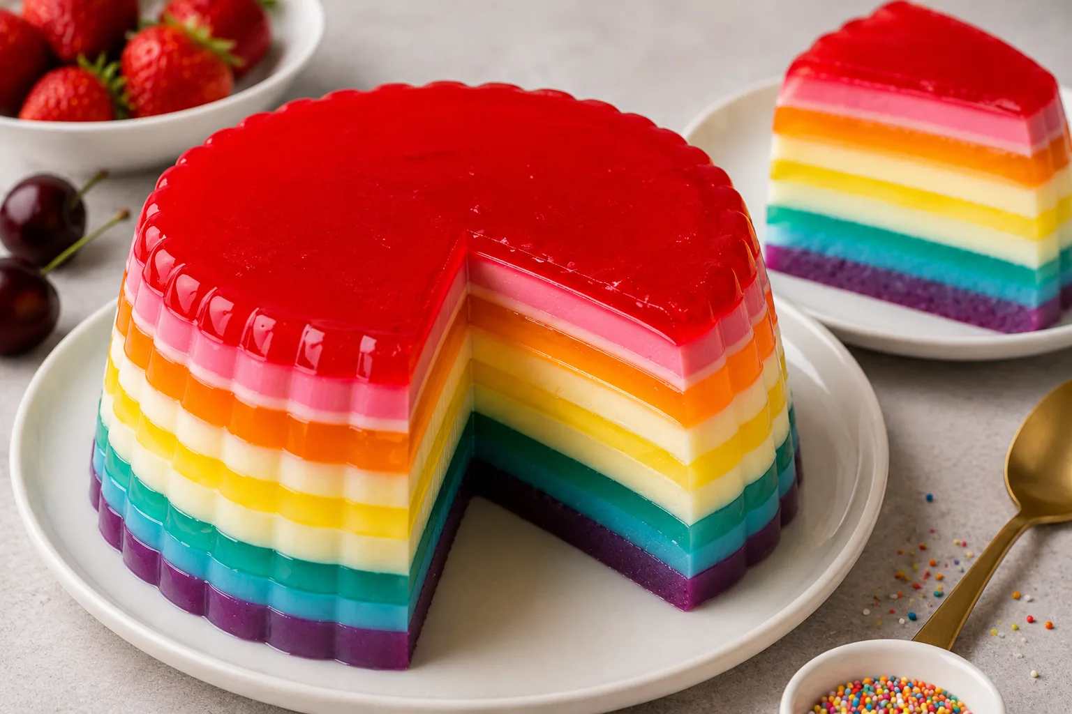ژله بستنی چند لایه
