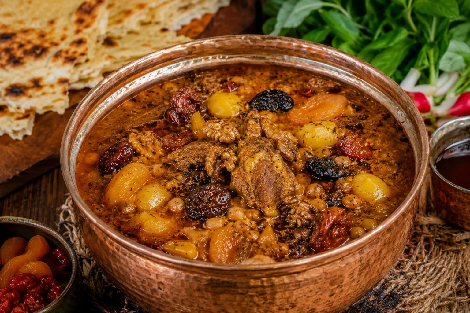 آبگوشت متنجنه یا آبگوشت امام حسینی کرمان