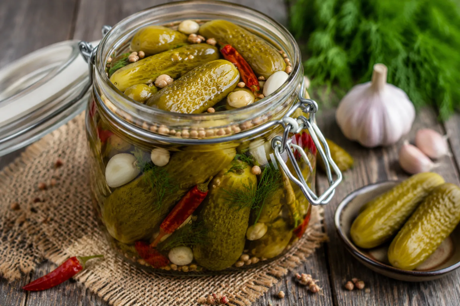 خیار شور سرکه‌ای