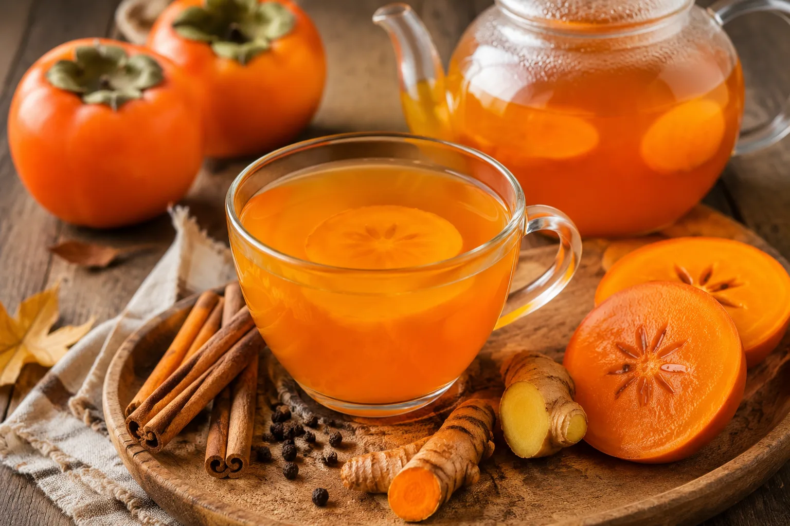چای خرمالو