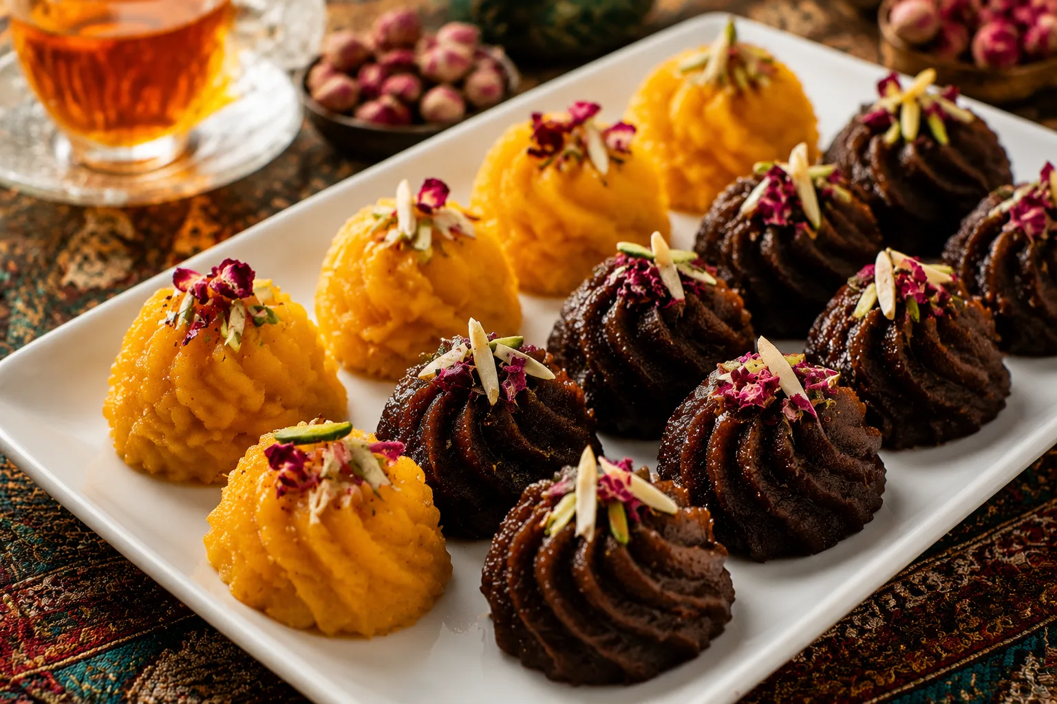 حلوا دو رنگ