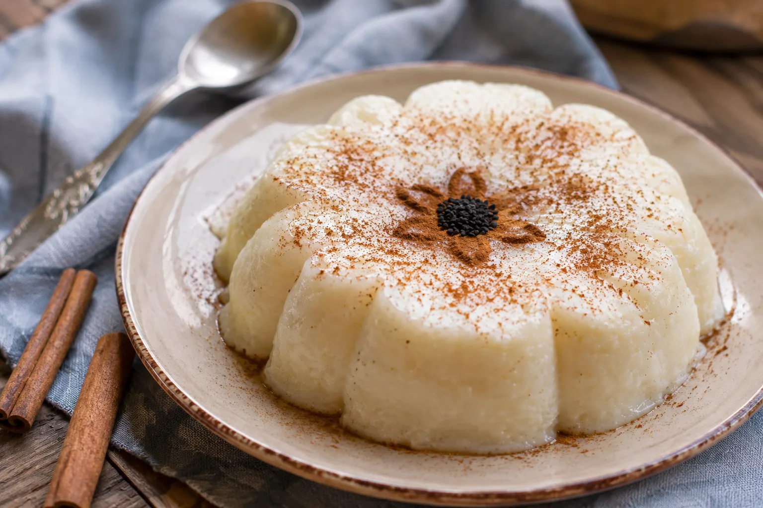 شیر برنج دارچینی