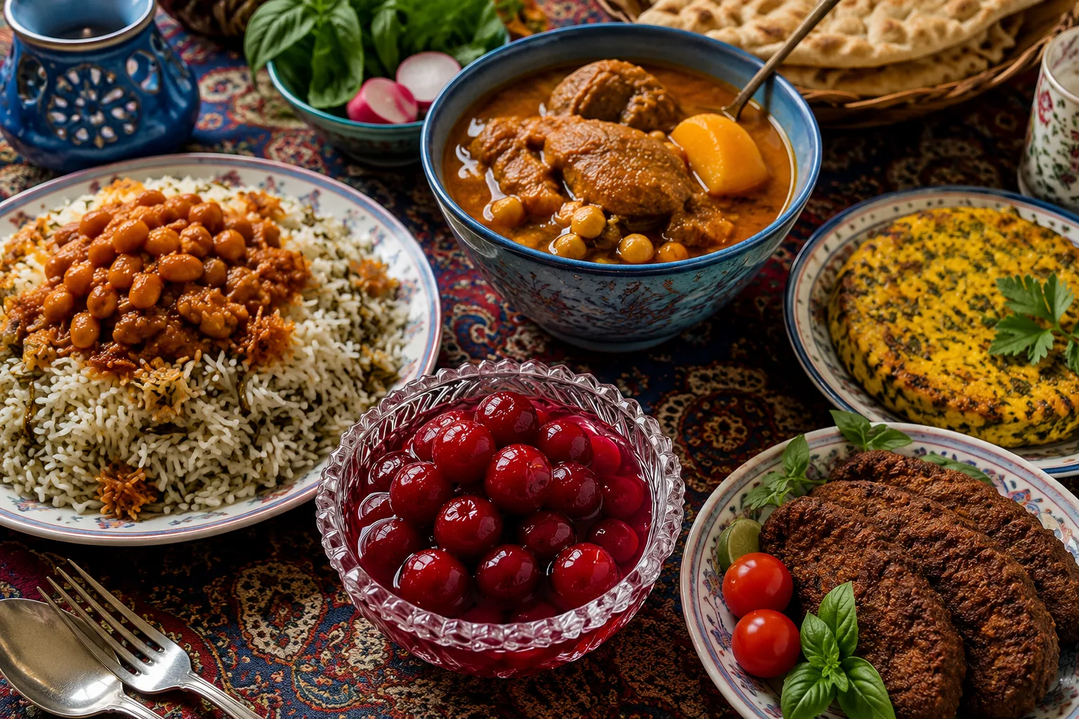 عکس نهایی سرو ترشی گیلاس