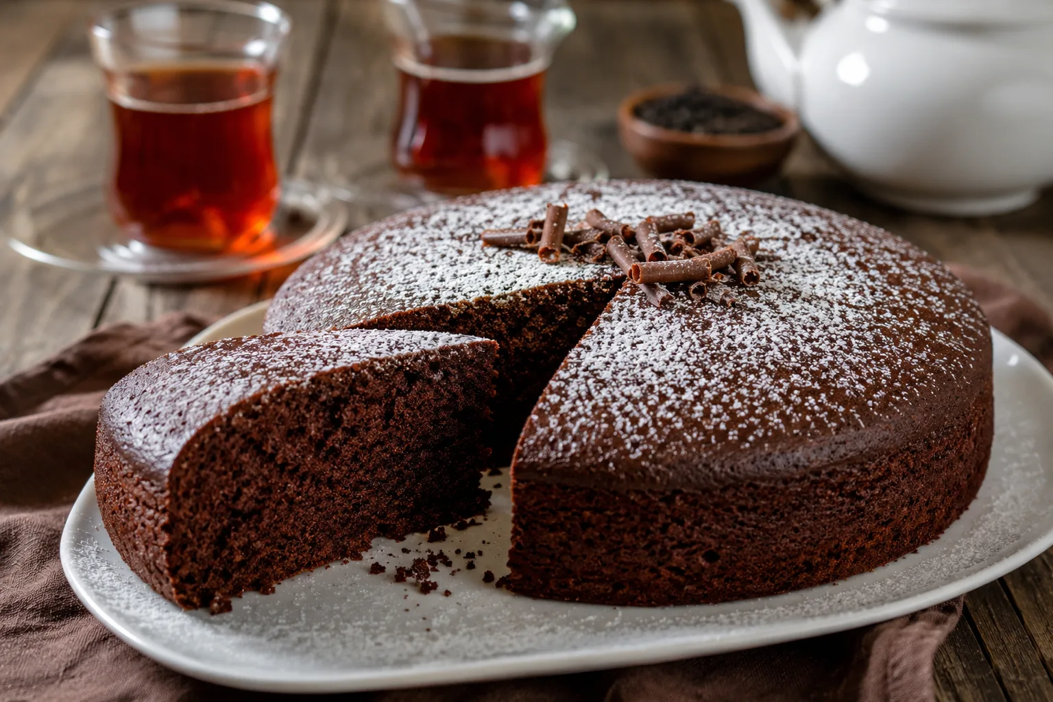 کیک چای