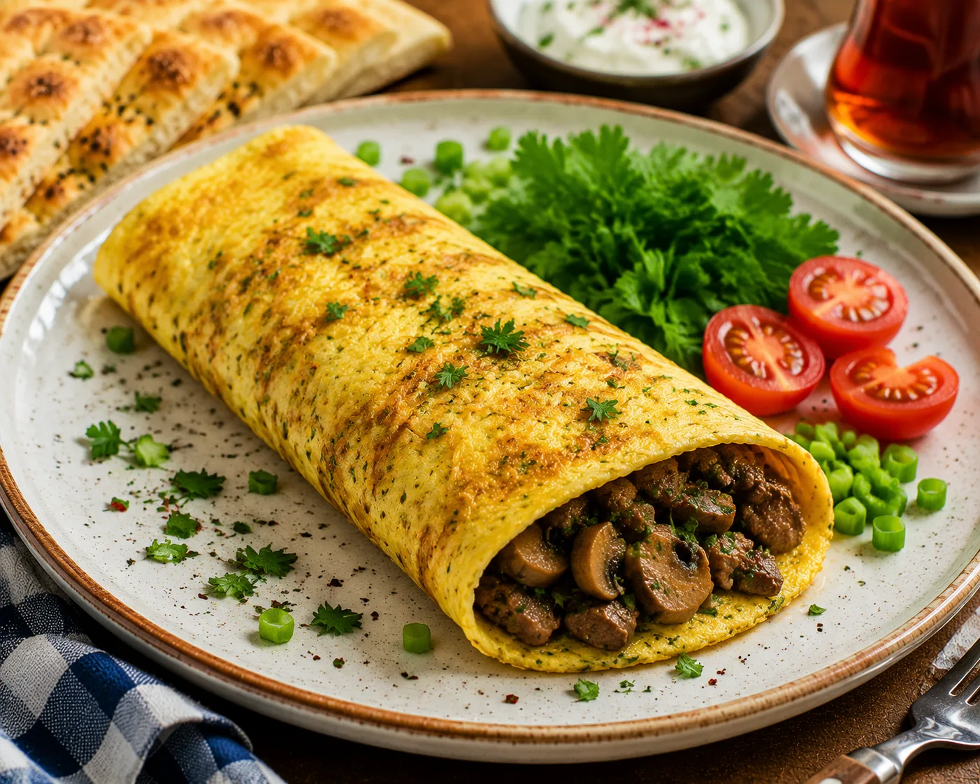 املت جگر مرغ