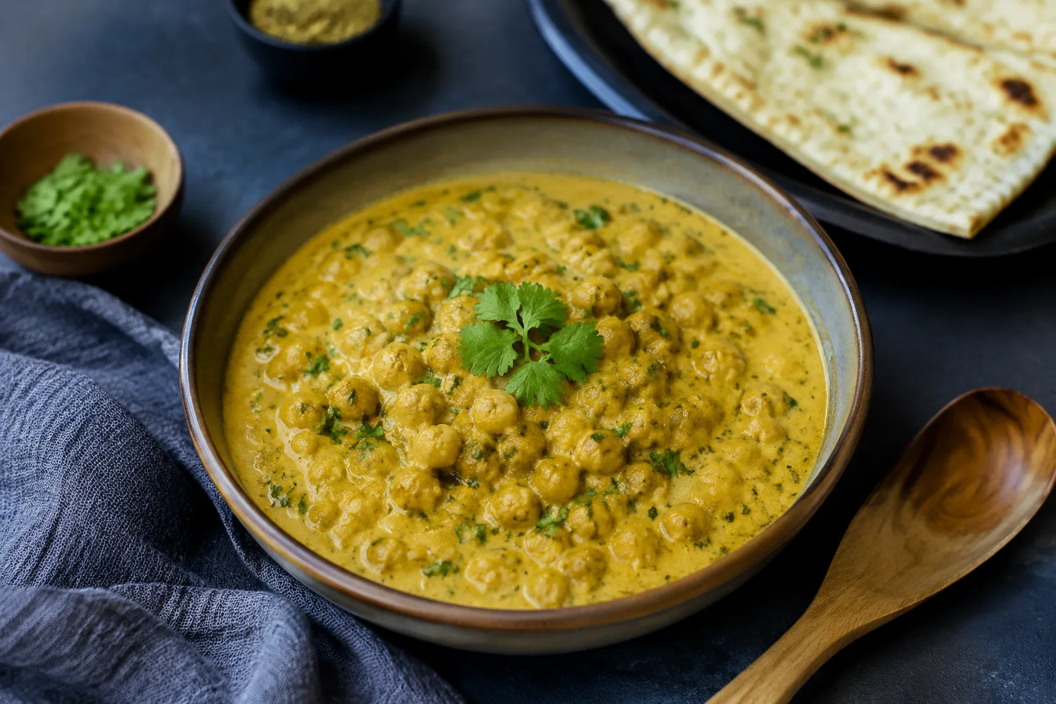 کاری نخود و ماست