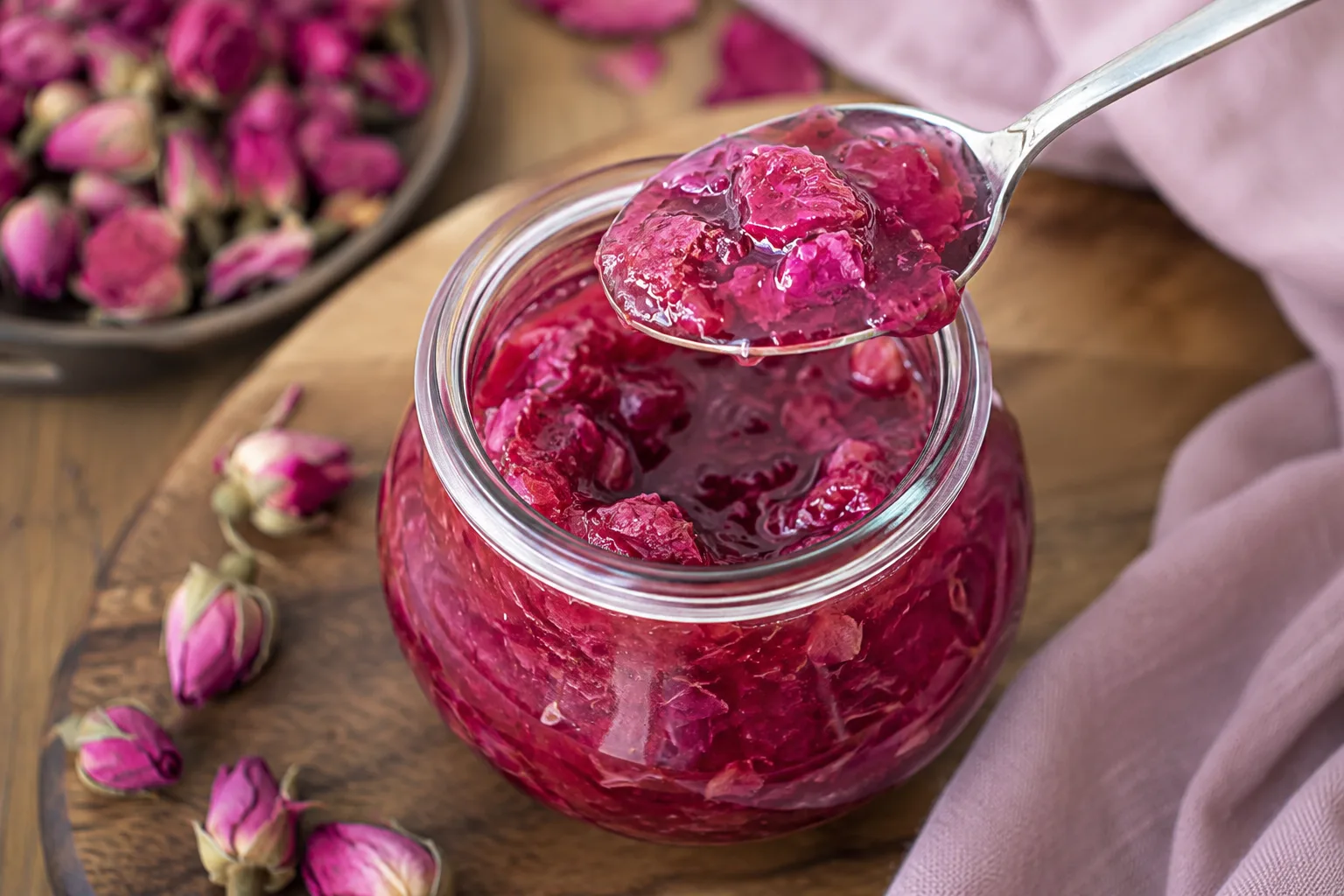مربا گل محمدی