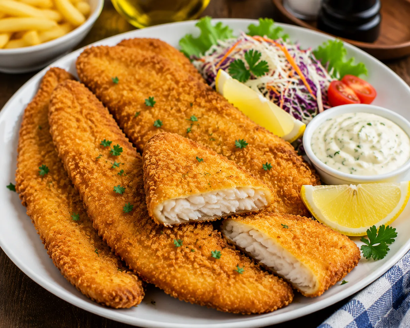 شنیتسل ماهی