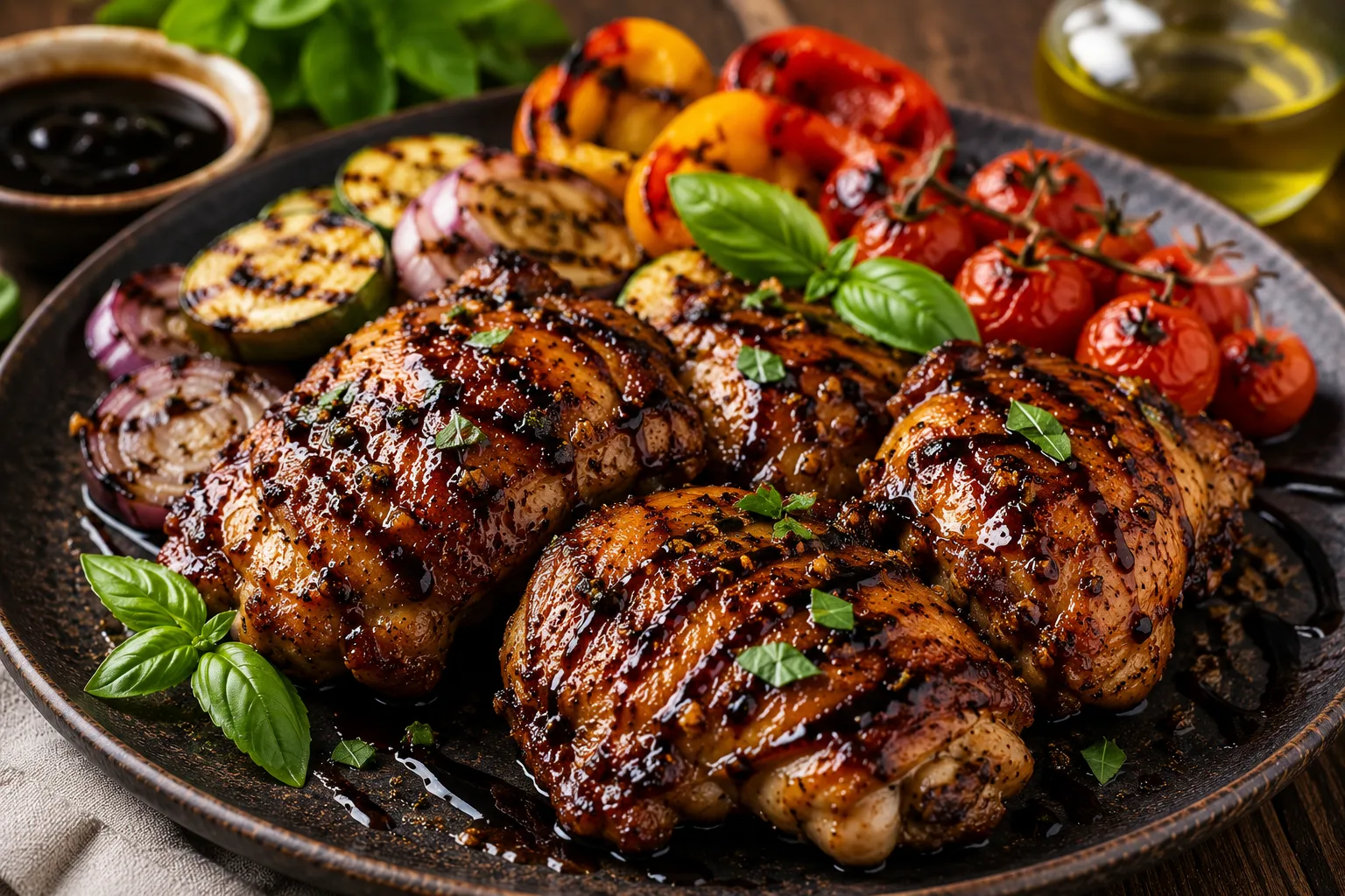 مرغ بلزامیک گریل