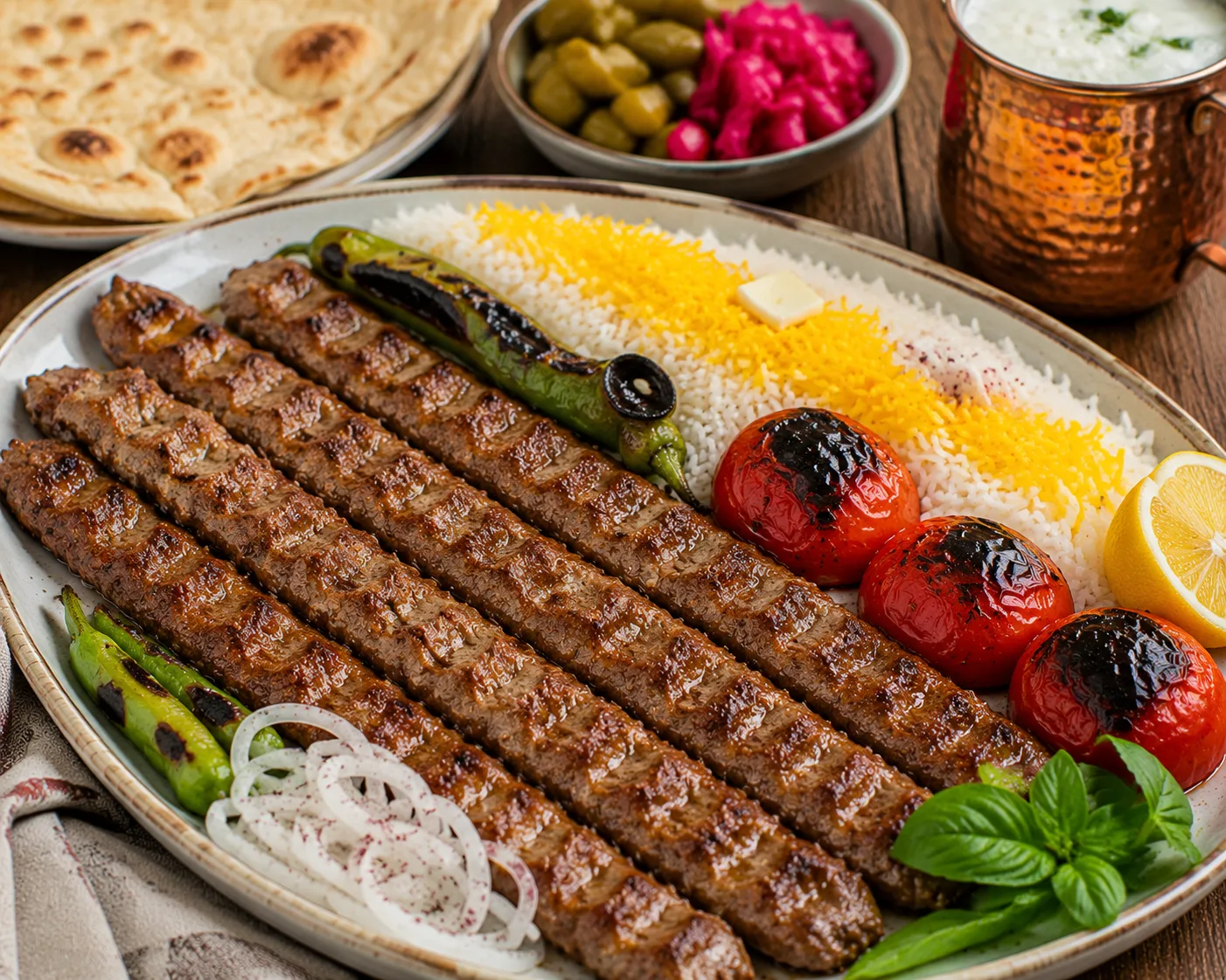 کباب کوبیده در فر