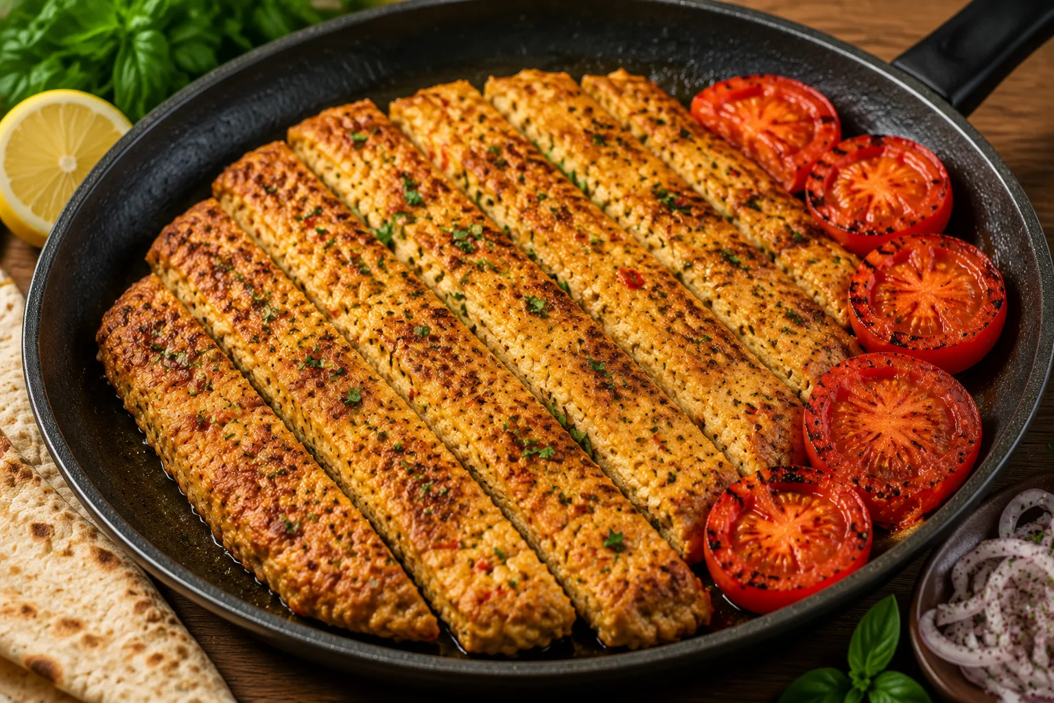 کباب مرغ تابه‌ای