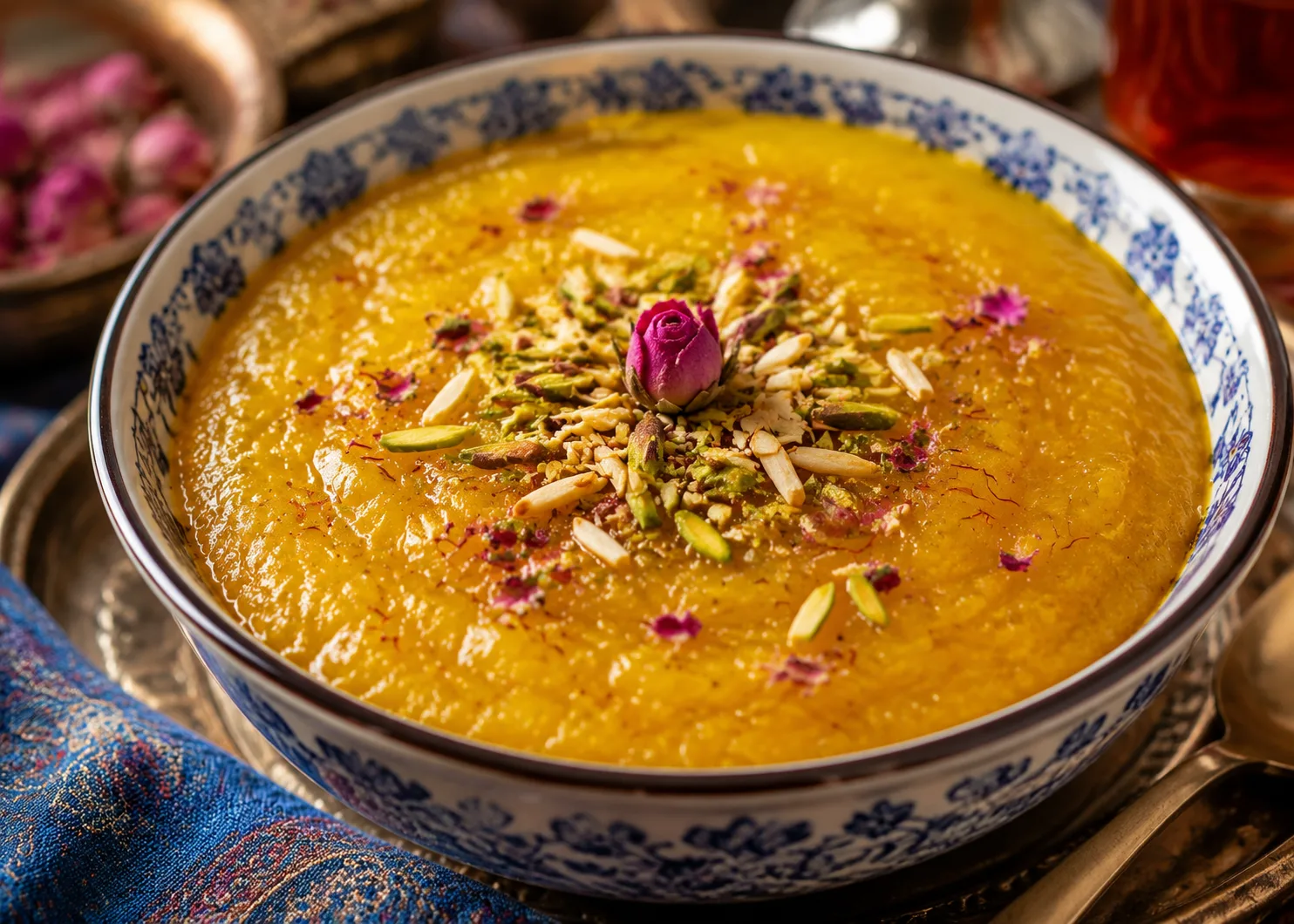 کاچی با آرد برنج