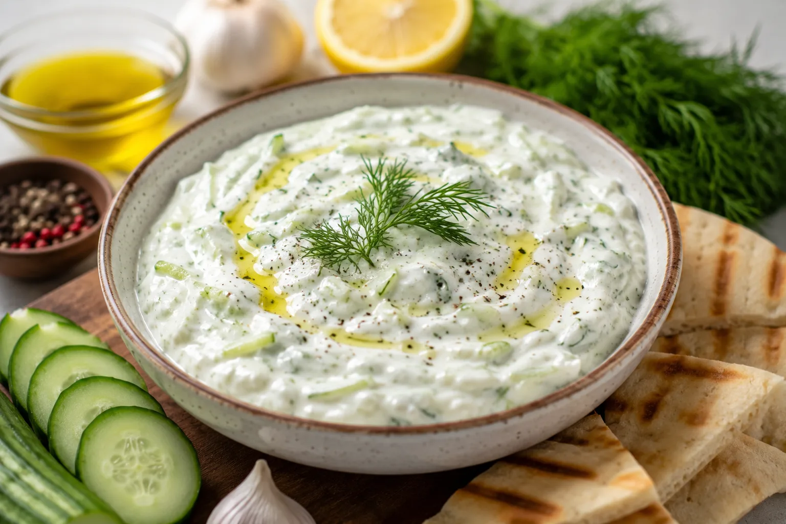 سس زاتزیکی با ماست ایسلندی