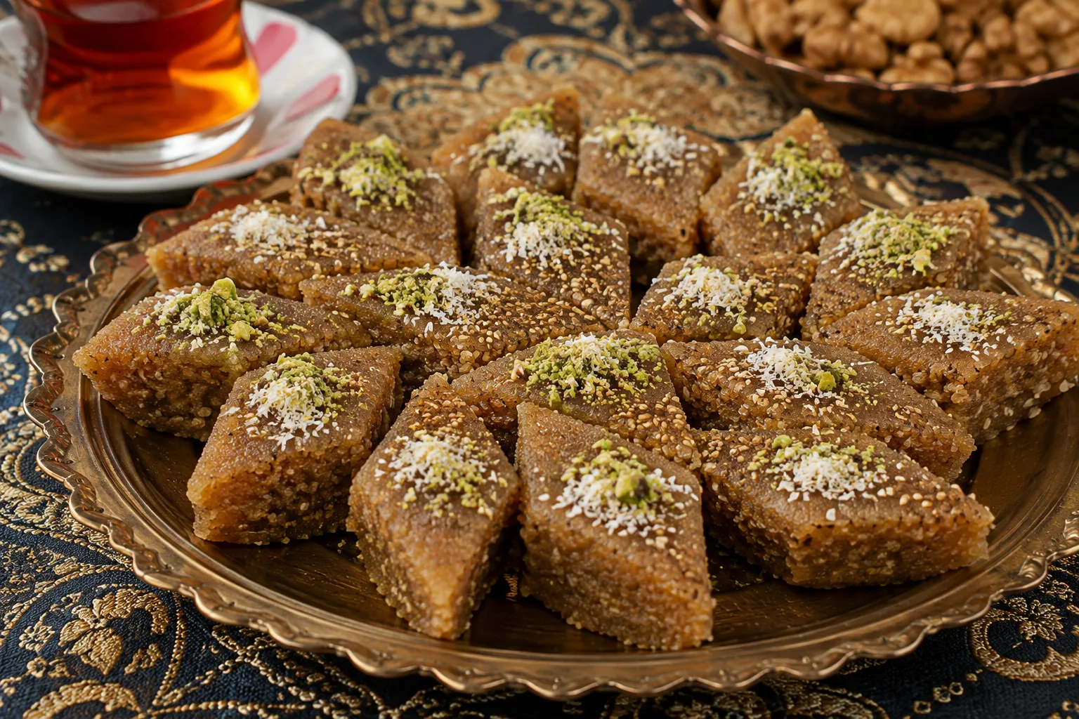 حلوا گردویی