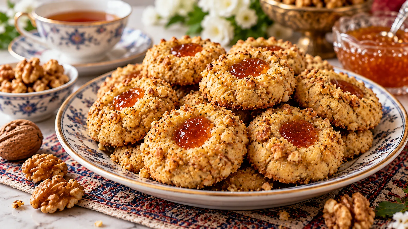 شیرینی اسکار گردویی